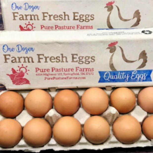 Pure Pasture Eggs - $10 - The Local Y'all